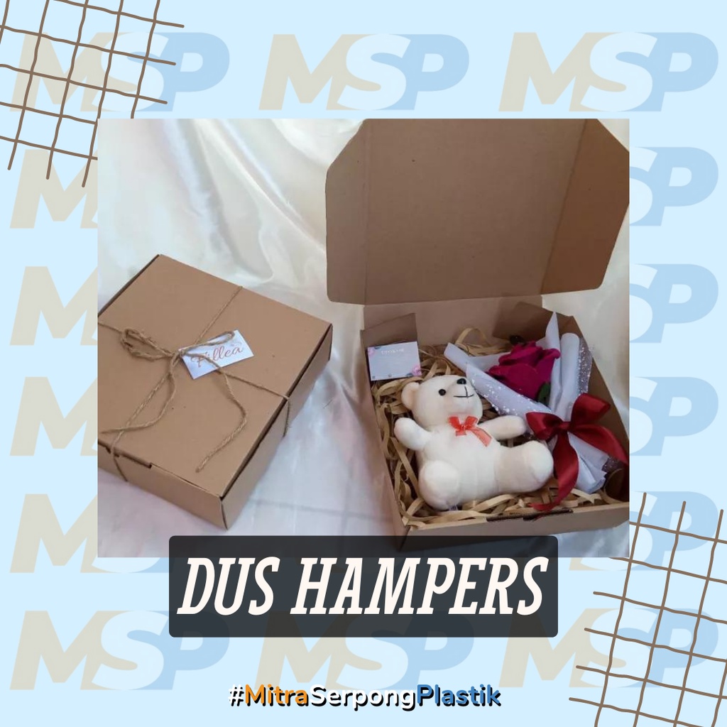 

MSP ~ BOX HAMPERS COKLAT JUAL 10PCS