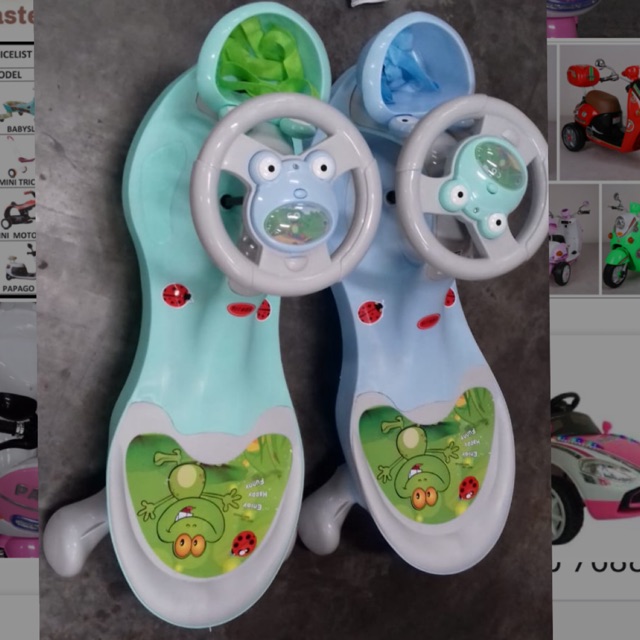 Mainan mobil magic car anak dengan music barang import bagus