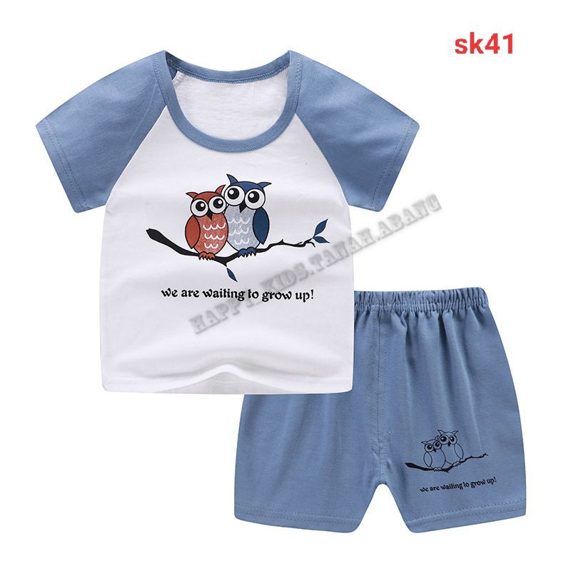 SETELAN BAYI LENGAN PENDEK / SETELAN BAYI IMPORT