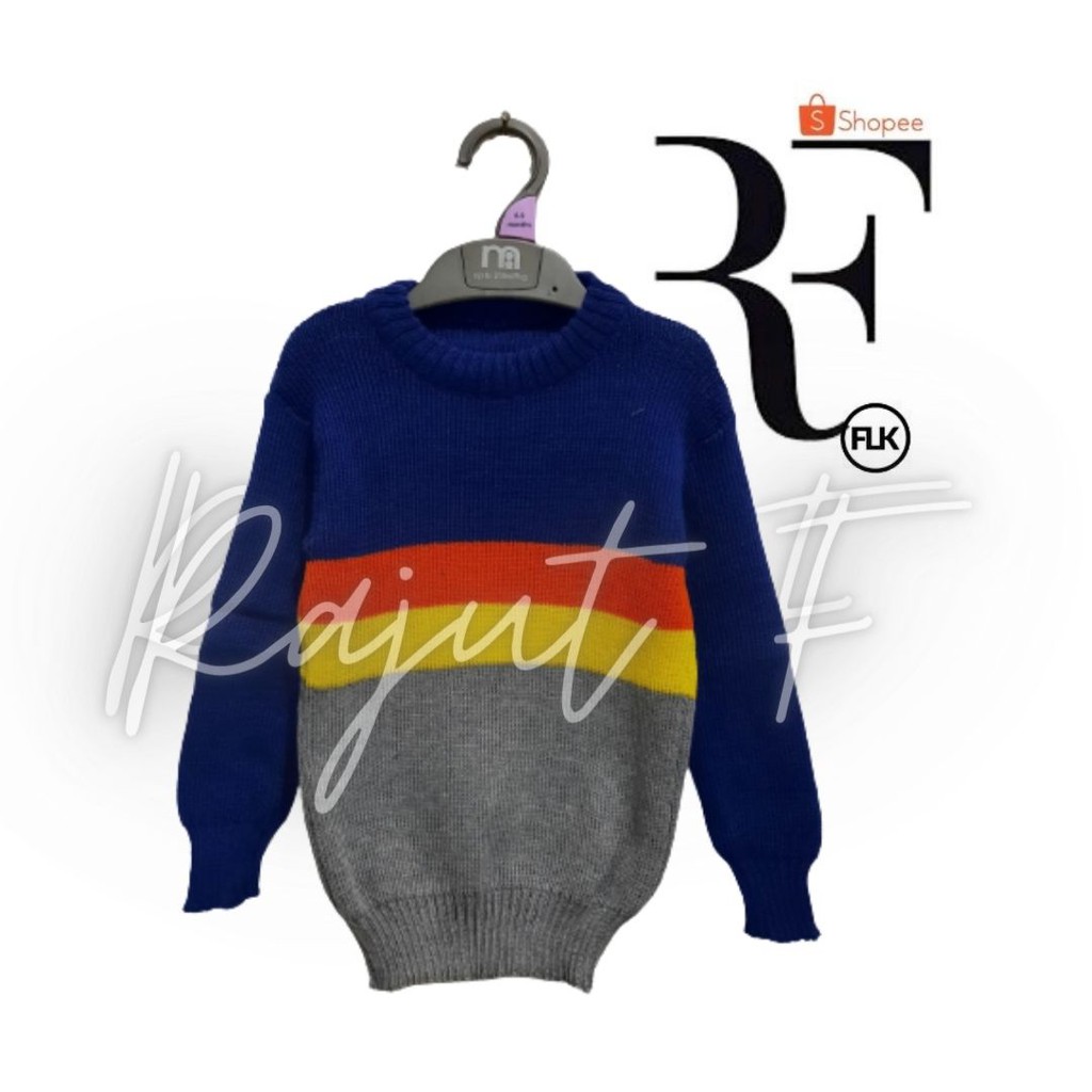 BAJU RAJUT SWEATER  ANAK 1-3 tahun SCH RF