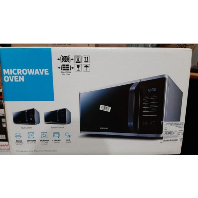 MICROWAVE SAMSUNG SOLO MS23K3515AS/SE 23 L