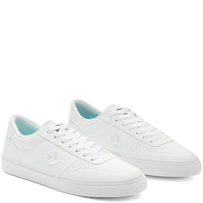 Sepatu Pria converse boulevard Ox White Original