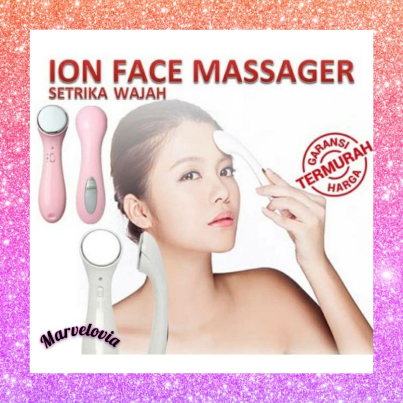 PEMIJAT WAJAH / ION FACE MASSAGER / SETRIKA WAJAH