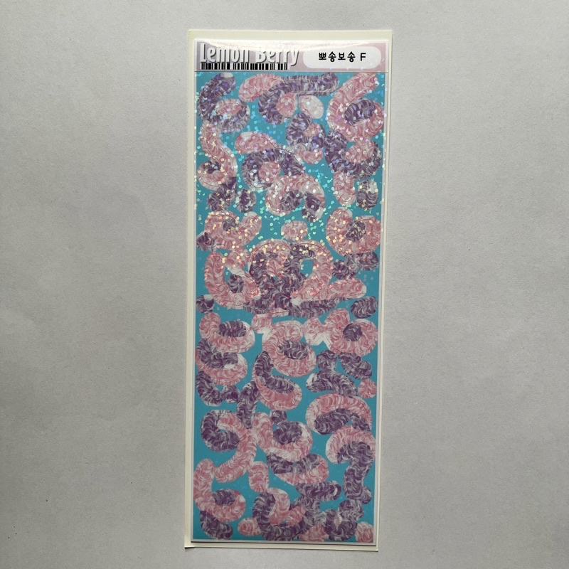 

[ready stock] lemon berry deco sticker