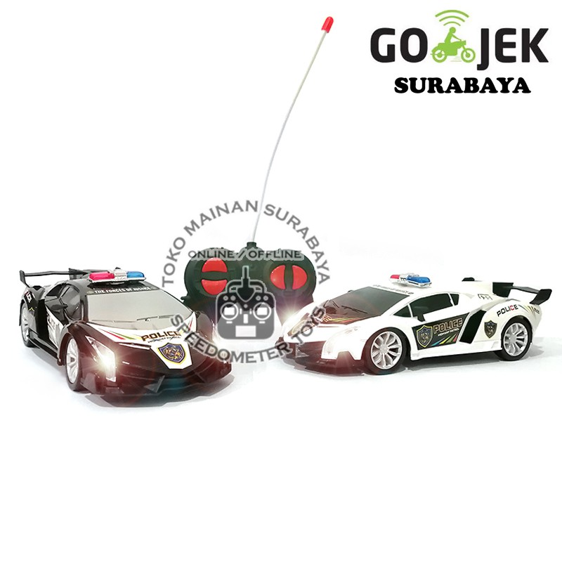RC Mobil Lamborghini Veneno Police | Mainan Anak Mobil Polisi Remote Control
