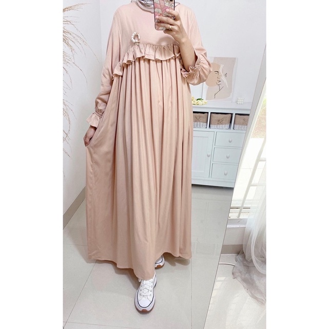 Madina ruffle dress