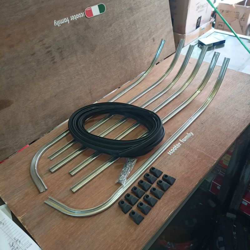 Triplang set  lis triplang set vespa px ps excel exclusive