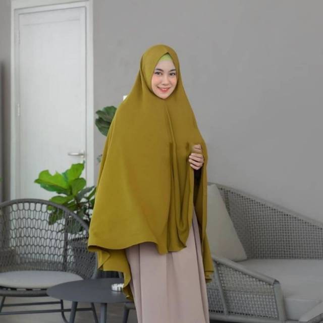NUHA HIJAB/JILBAB UMROH/HAJI JILBAB JUMBO JILBAB NUHA