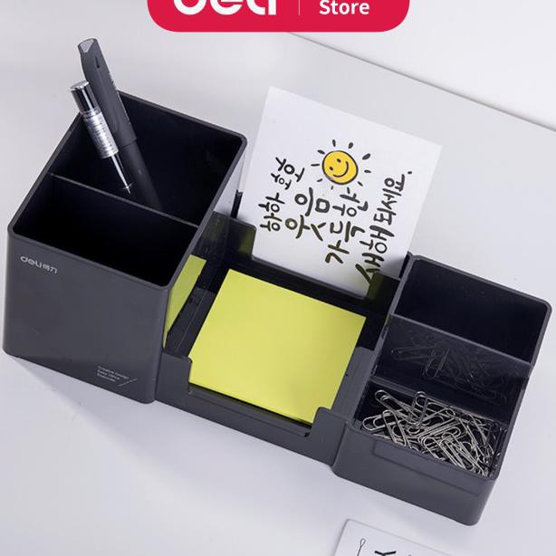 

Deli 9118 Desk Organizer - Hitam