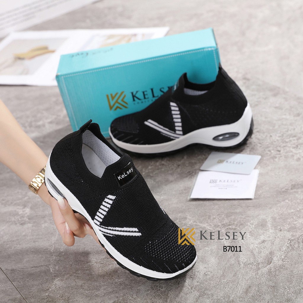 Kelsey Sepatu Sneakers Wanita Kelsey / Sepatu Kerja Anak Remaja Hingga Dewasa B7011