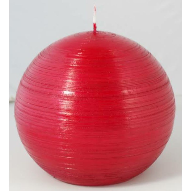 IKEA KALLT BALL RED CANDLE SET OF 4