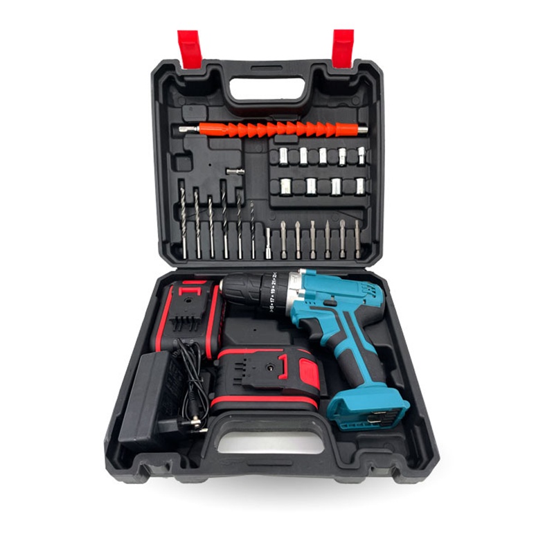 Smartfish 68V Mesin Bor Tangan Bor Listrik Handheld Power Impact Drill Set