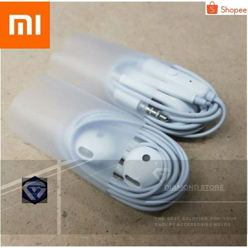 HF HEADSET CABUTAN XIAOMI ORIGINAL 100% GRADE A