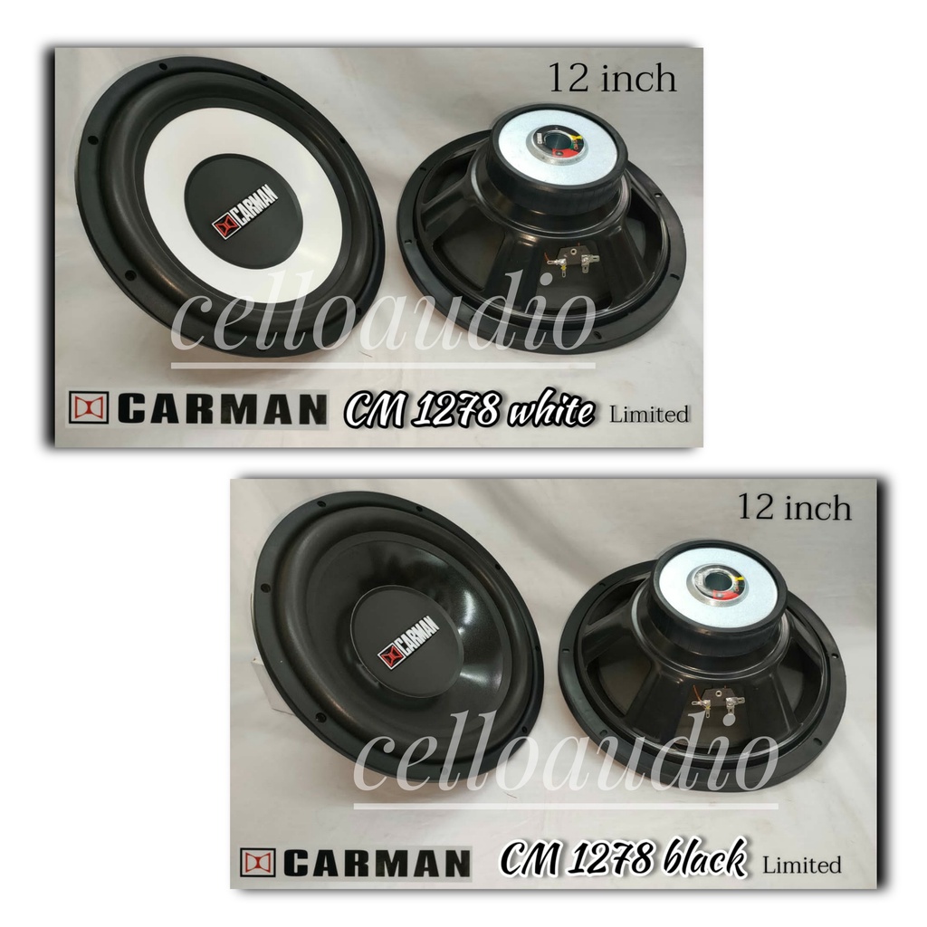 Subwoofer 12 Inch Carman CM-1278 Double Coil Subwoofer 12" CM1278