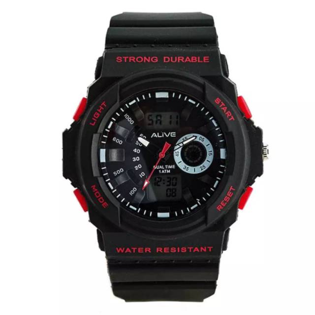 (COD) Jam tangan analog digital pria dual movement Sophie Martin Paris Pattinson promo murah