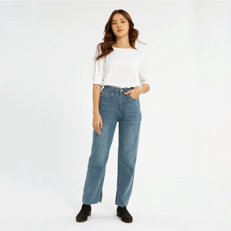 VIERLIN - Jeans 918 - HW LOOSE JEANS