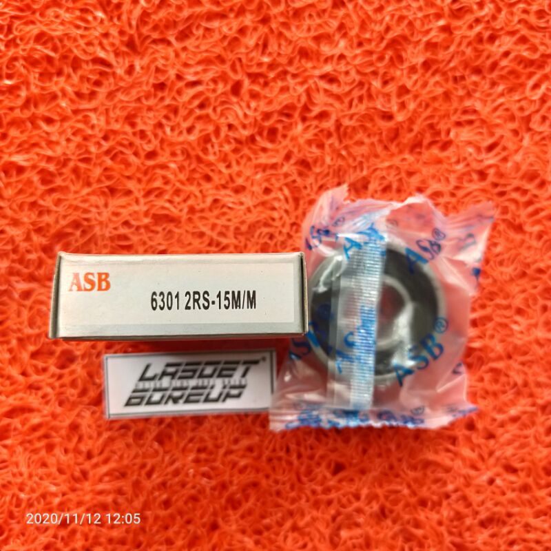 BEARING LAHER KLAHER RODA DEPAN 6301 As 15mm BESAR PNP SUPRA CB GL MEGAPRO TIGER SHOCK NINJA