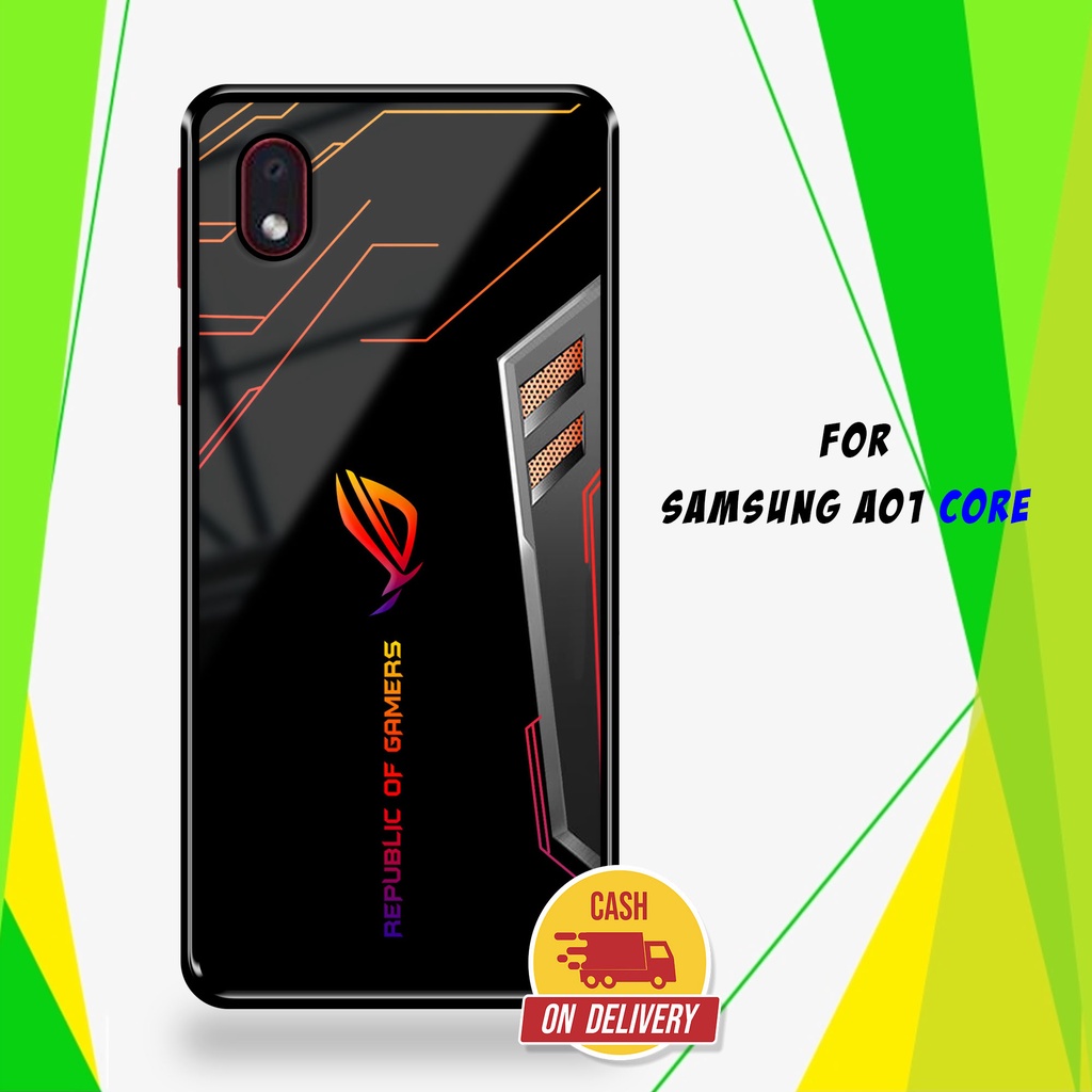 Case SAMSUNG A01 CORE - Casing SAMSUNG A01 CORE Terbaru [ ROG ] Silikon SAMSUNG A01 CORE - Case Hp S