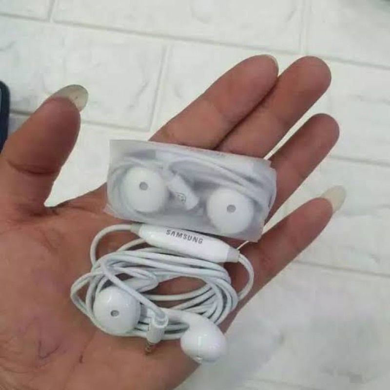HEADSET ORIGINAL OPPO / VIVO / REALME copotan  in ear headphones earphone headset ori-SAMSUNG
