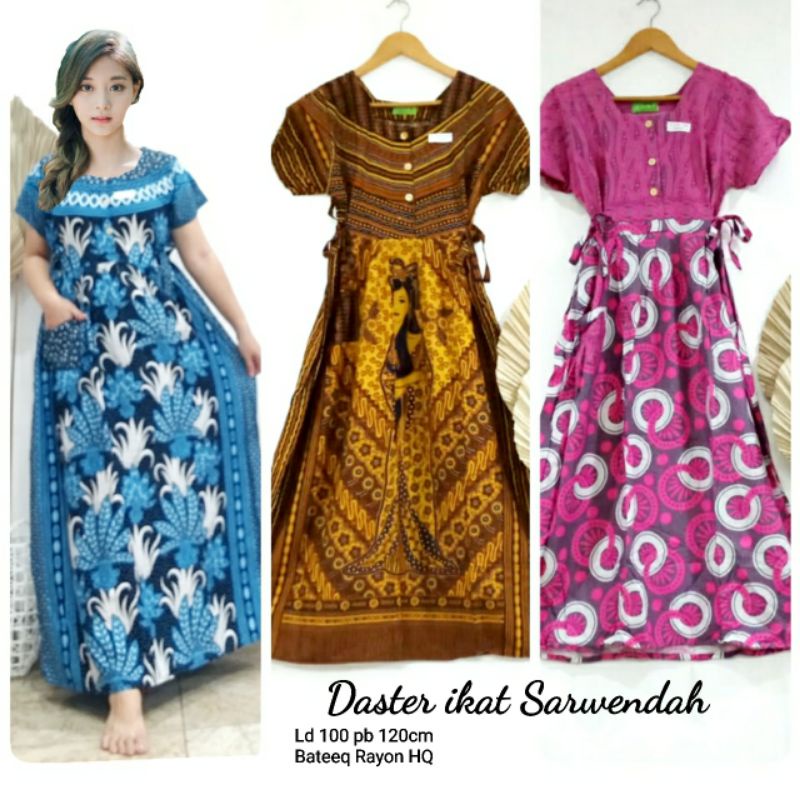 Daster Batik Lengan HAP Ori