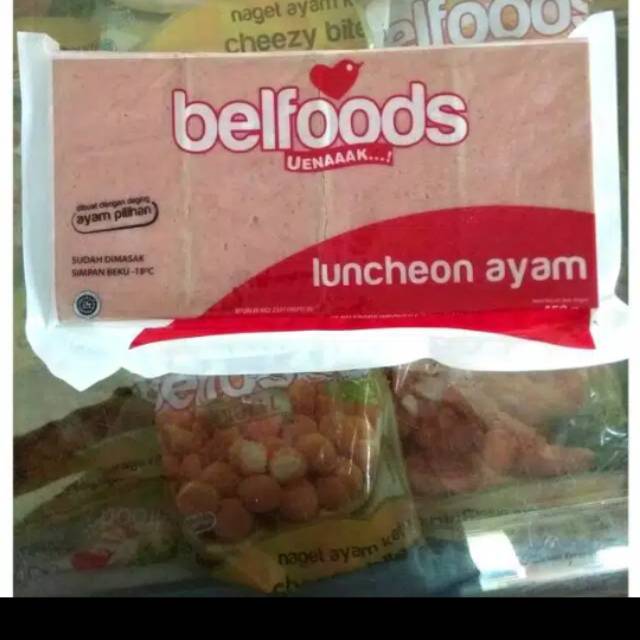 

Belfoods luncheon ayam kornet 450gr