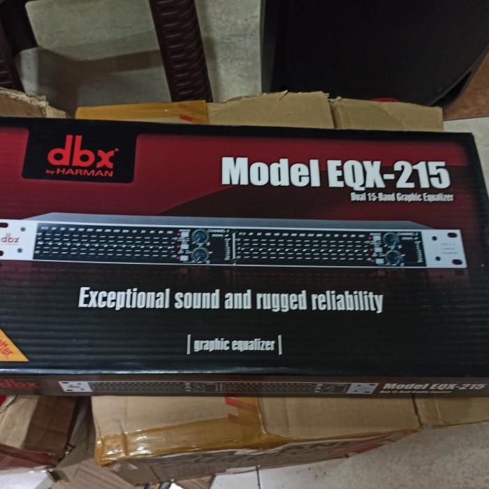 Equalizer Dbx Model Eqx-215 Graphic Equalizer Dbx Eqx215 Original 53