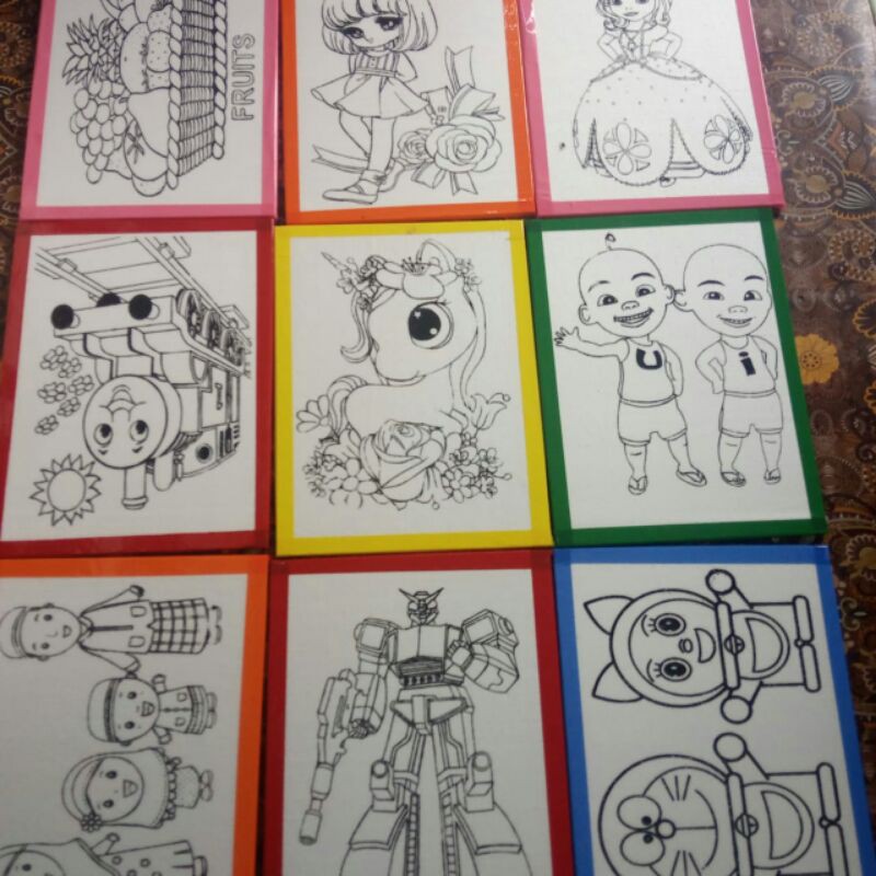 

styrofoam lukis paket 25 ukuran 33x50