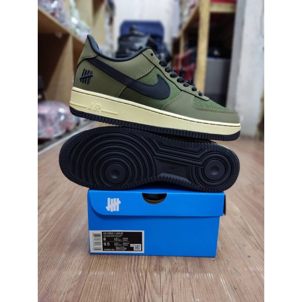 sepatu Nike man air force 1 undefeated original BNIB /Nike Air Foce 1 Low SP UNDEFEATED Ballistic Dunk vs AF1 Olive Original