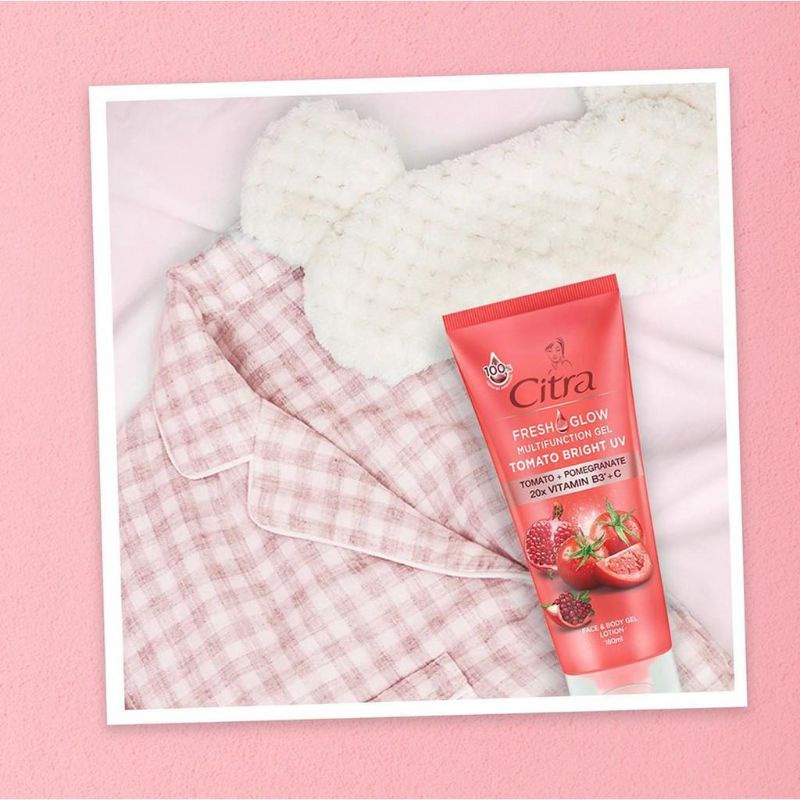 Citra Fresh Glow Tomato Bright Uv Multifunction Gel 180ml