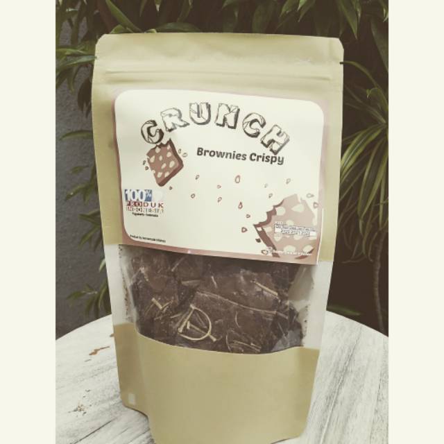 

Crunch Brownies Crispy, Tanpa bahan pengawet