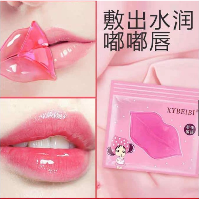 LIP MASK / Masker Bibir / PINK Lips Gel Mask Melembabkan Menghilangkan Kulit Mati