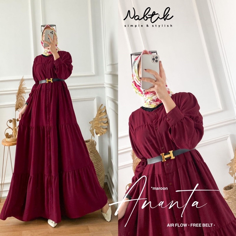 Ananta Dress Ory By Nabtik