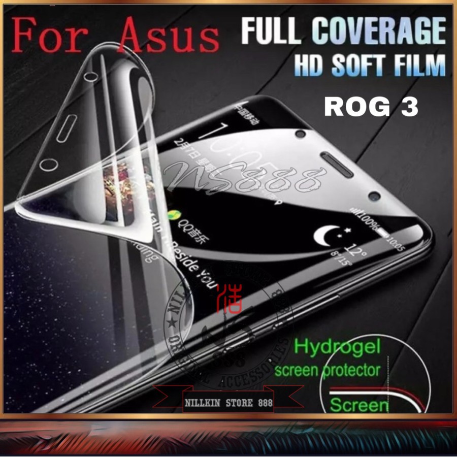 ASUS ROG PHONE 2/ROG PHONE 3 ANTI GORES HYDROGEL, SCREEN GUARD GEL, ANTI GORES GEL