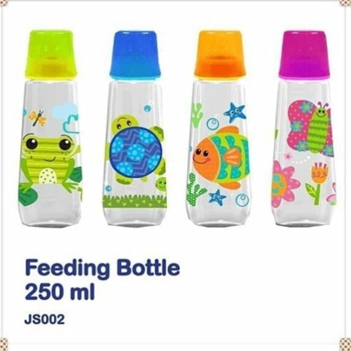 Baby Safe Bottle Embossed 250ml JS002