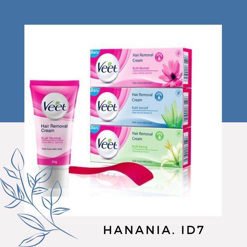 VEET HAIR REMOVAL CREAM NORMAL SKIN 25 GR - PERONTOK BULU KULIT NORMAL