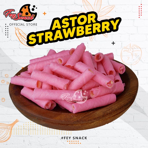 

Astor Barcelona strawberry berat 250gram