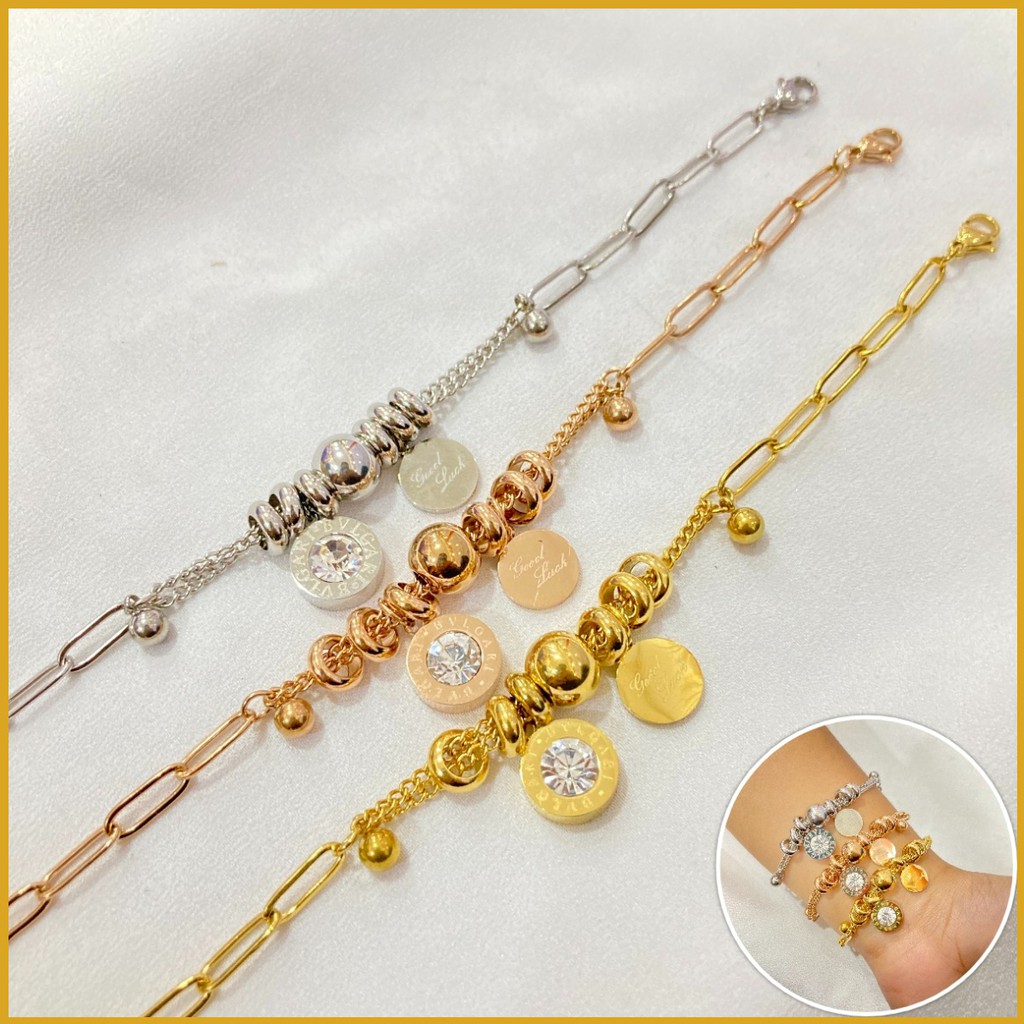 Gelang Titanium Korea Aksesoris Fashion Style