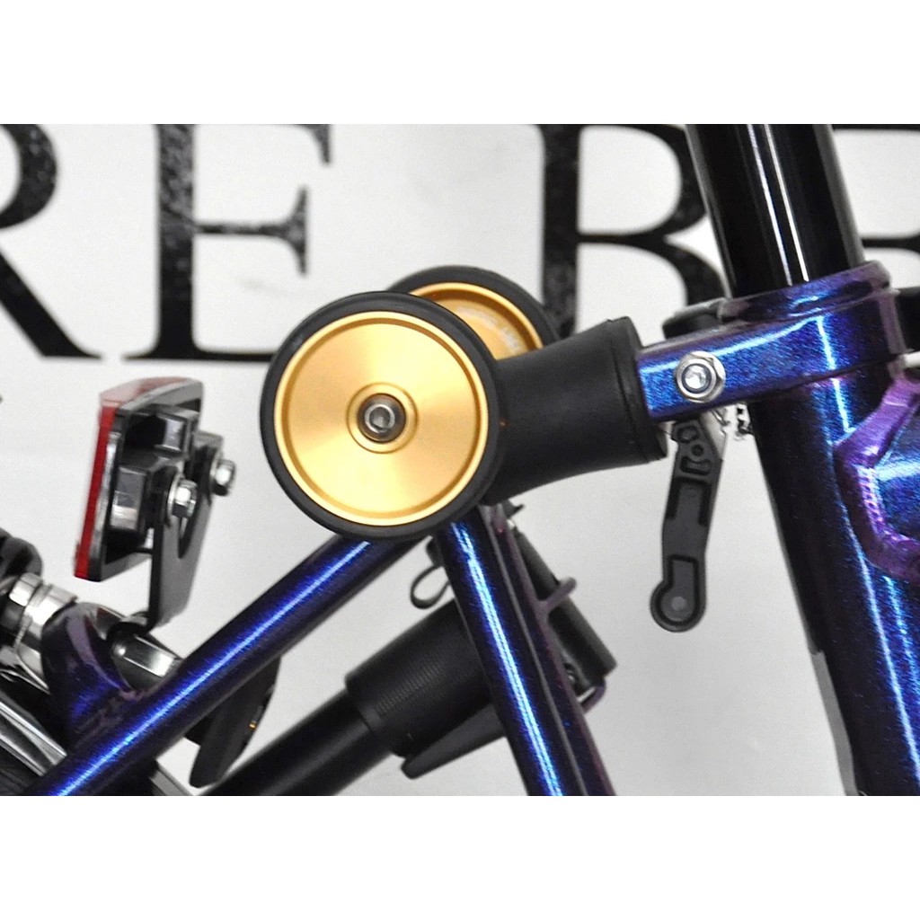 PART BROMPTON H&H BROMPTON EASY WHEEL 45MM - GOLD