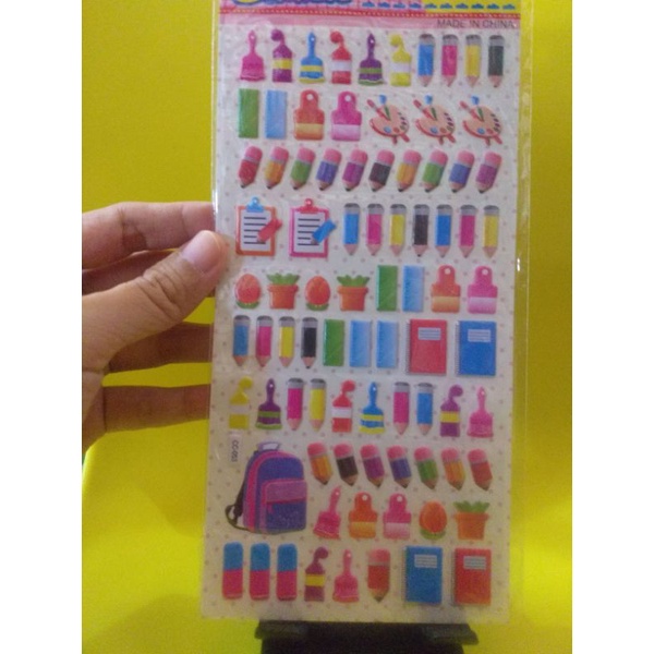 

Sticker Alat Tulis Sticker HP Diary Prakarya Lucu