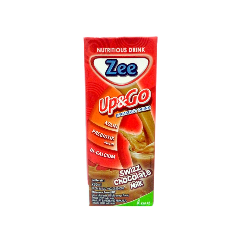 

Zee Milk Uht Up&Go Swizz Choco 185Ml