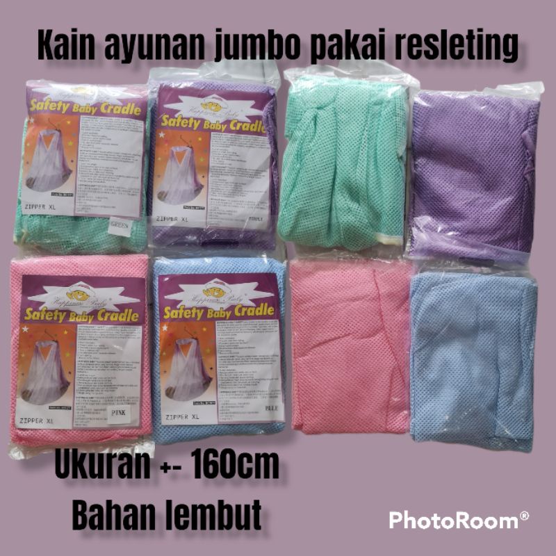 kain ayunan jumbo basic an xl zipper