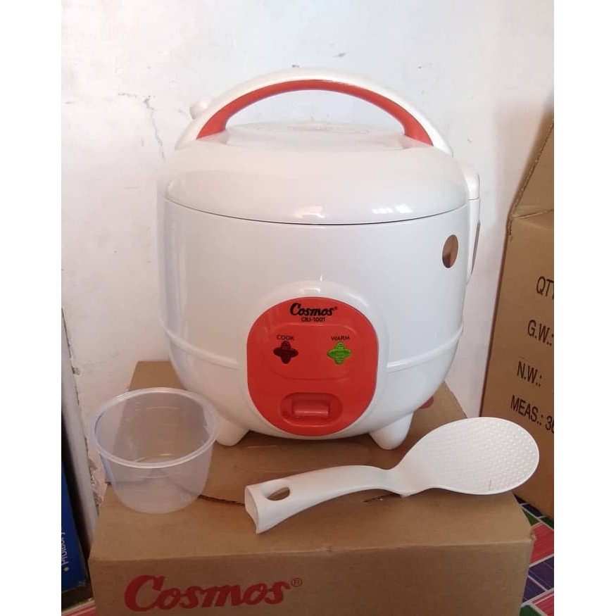 Rice Cooker/Magic Com Cosmos CRJ 1001 Low Watt Kapasitas 0,6 Liter