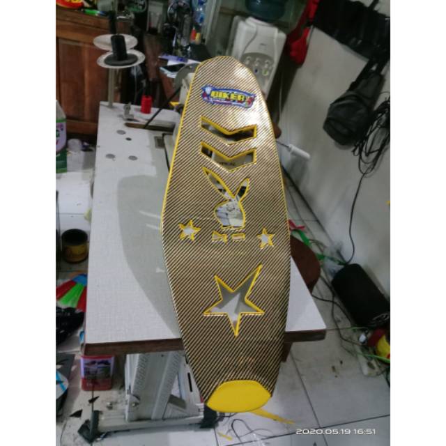 Jok vega zr slim kulit karbon biker