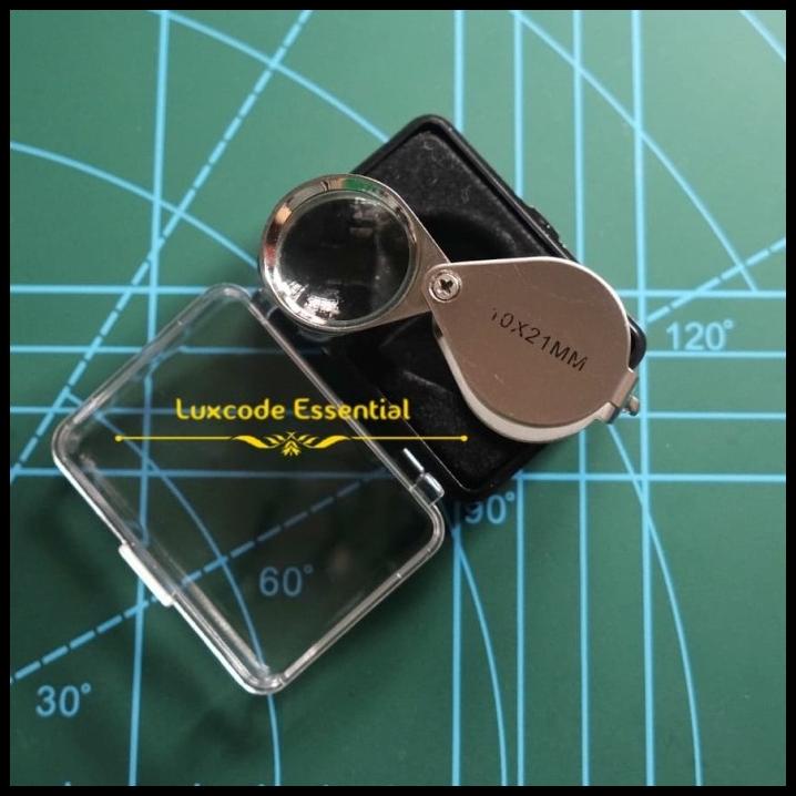

Vanila | Loupe Lup Kaca Pembesar Portable Perhiasan Jewelry Jam Akik Lensa 10X