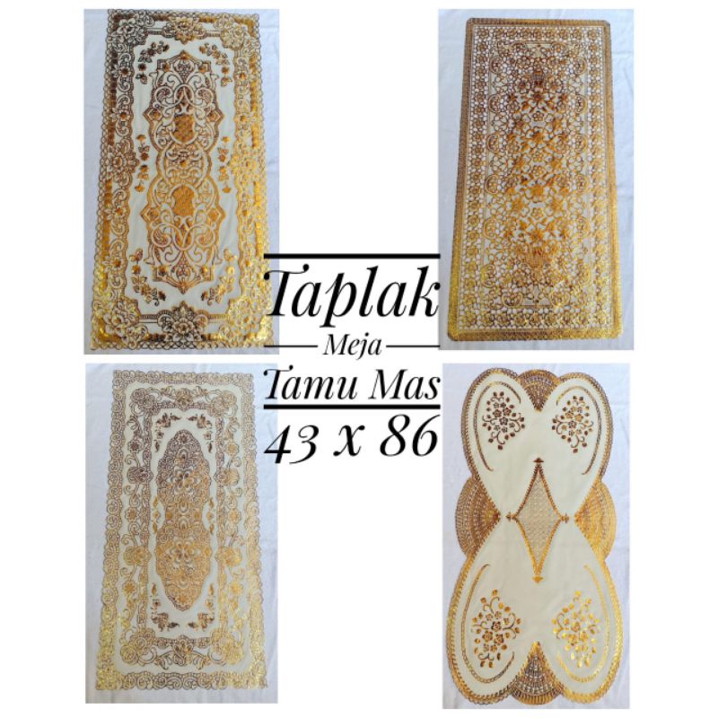 TAPLAK MEJA TAMU/KAIN PENUTUP MEJA