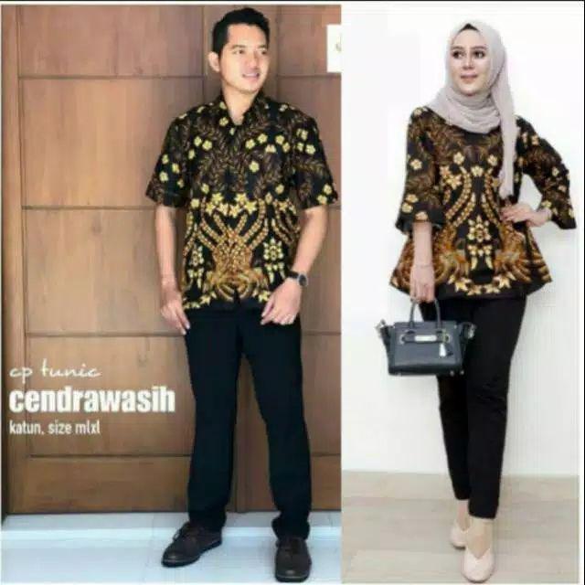 Maura Couple - Sania Ruffle Batik Couple Ori Ndoro Jowi Dnt Garansi Termurah