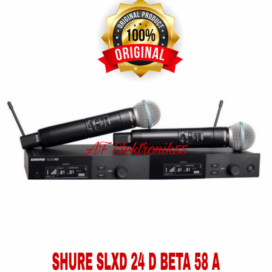 Mic Wireles SHURE SLXD 24 D BETA 58 Original