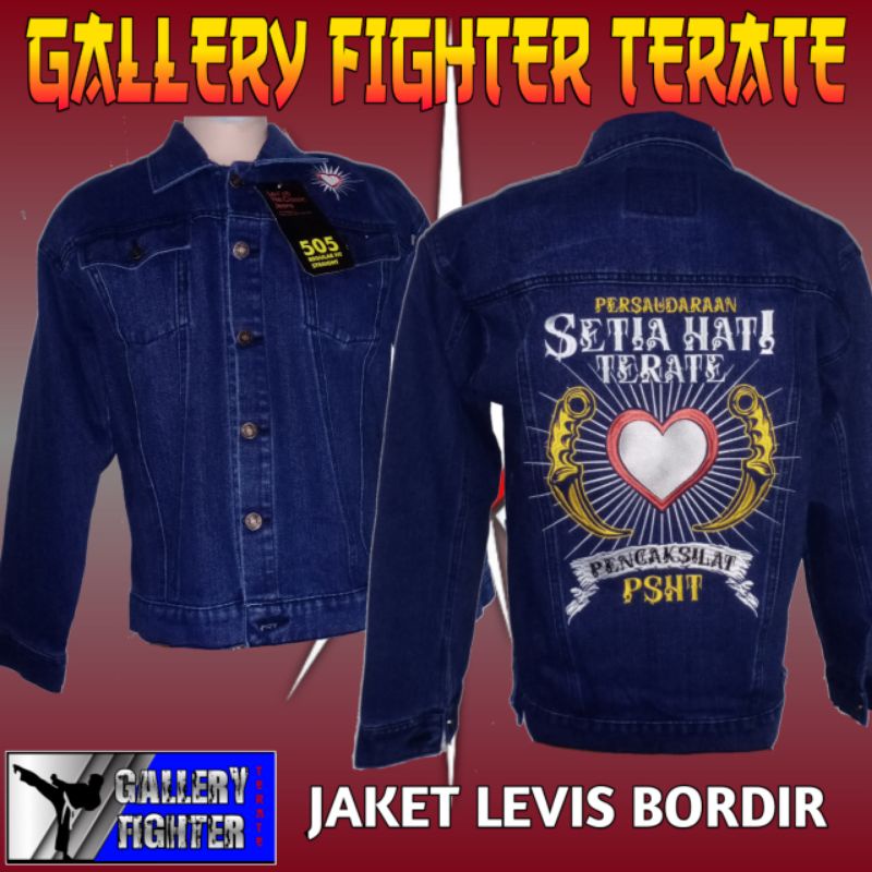 jaket Levis bordir