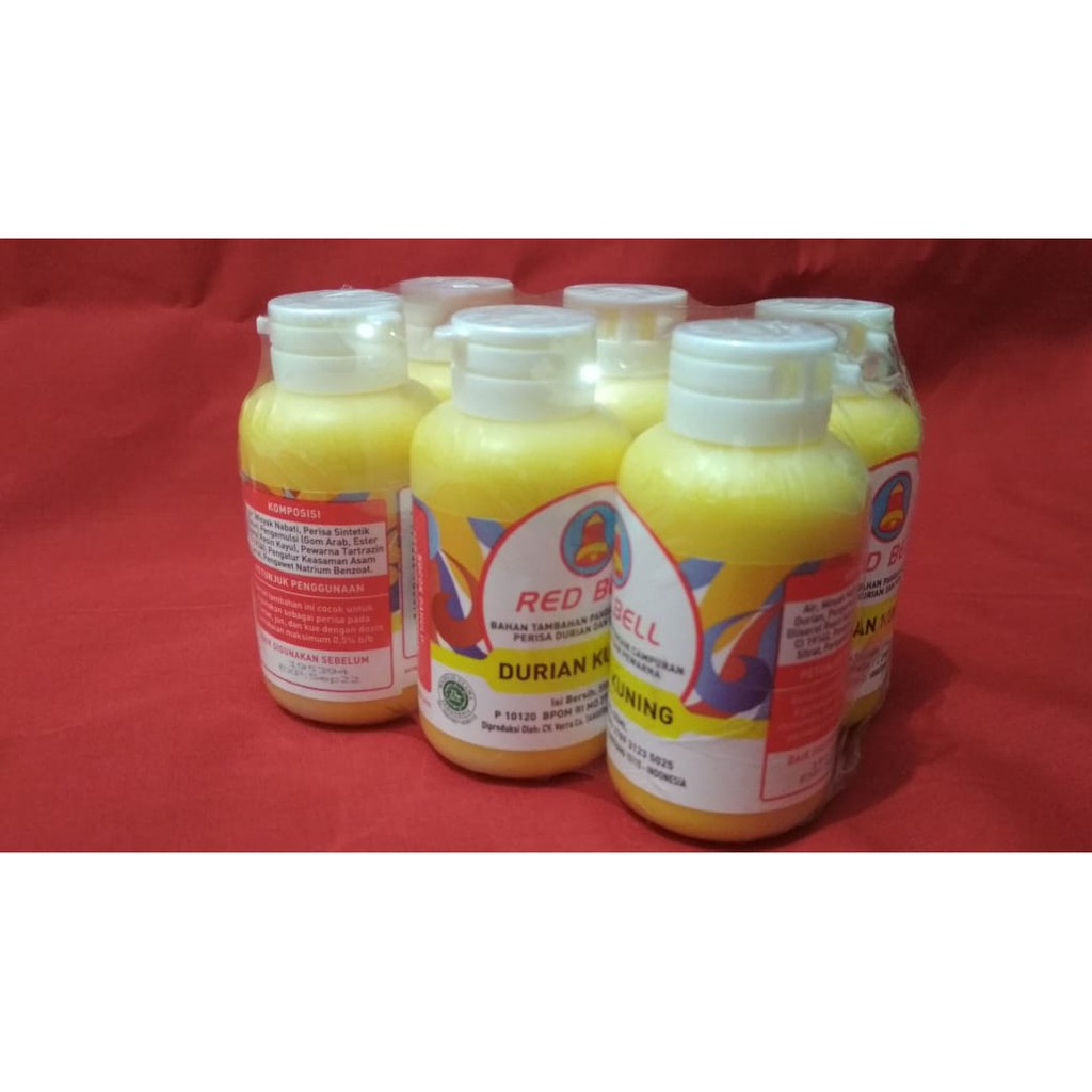 BARANG BAGUS!!! PERISA DAN PEWARNA MAKANAN [ RASA DURIAN ] REDBELL 55 ml