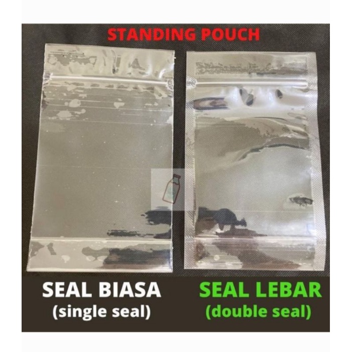 plastik standing pouch stp blutop seal lebar 20x29 cm bening transparan